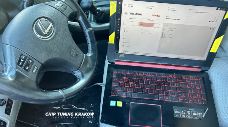 wyprogramowanie DPF EGR lexus is220d