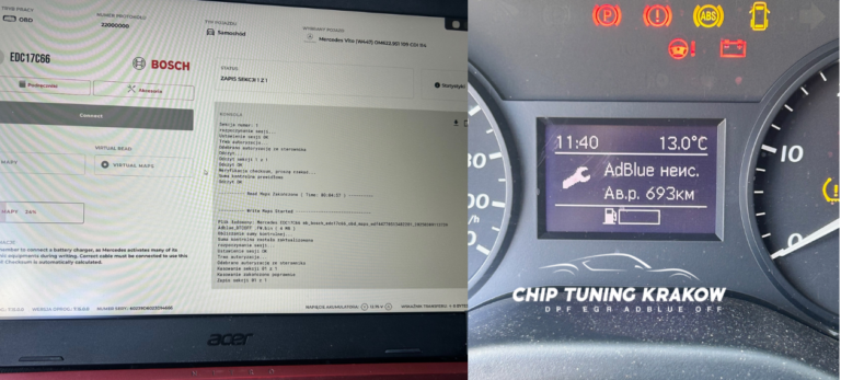 mercedes vito usuwanie adblue